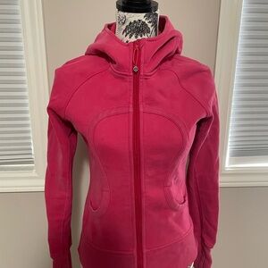 Lululemon Women's Pink Scuba Full Zip Sweater